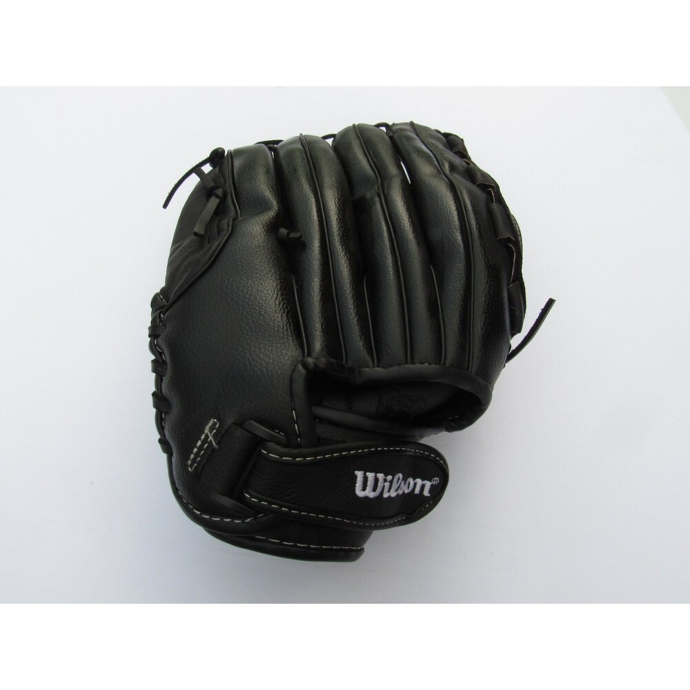Wilson A360 Black Genuine Leather Baseball Softball Glove RH Throw Fielders Mitt